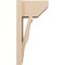 Ekena Millwork 8-in W x 12-in D x 24-in H Funston Slat Rough Cedar Woodgrain TimberThane Outlooker, Primed Tan OUTUR080X12X24FST24RCPR - alternate 3